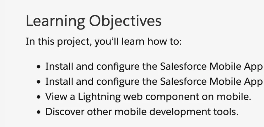 Developer Onboarding Tutorial (Public Salesforce Trailhead)